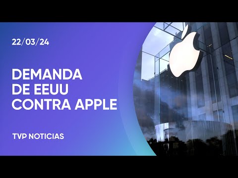 EE UU denuncia a Apple por monopolizar el mercado de celulares EE UU denuncia a Apple por monopolizar el mercado de celulares