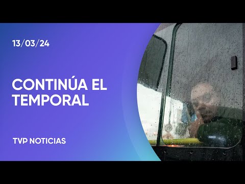 El AMBA continúa bajo lluvias y tormentas El AMBA continúa bajo lluvias y tormentas
