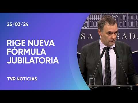 El Gobierno confirmó que la nueva fórmula jubilatoria regirá desde abril El Gobierno confirmó que la nueva fórmula jubilatoria regirá desde abril