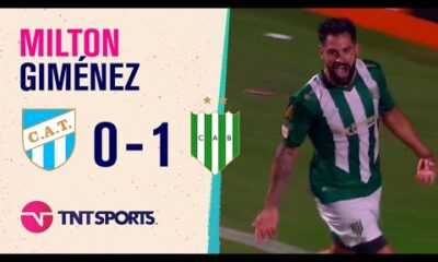 El gol de Milton #Giménez para el primero de #Banfield ante #AtléticoTucumán