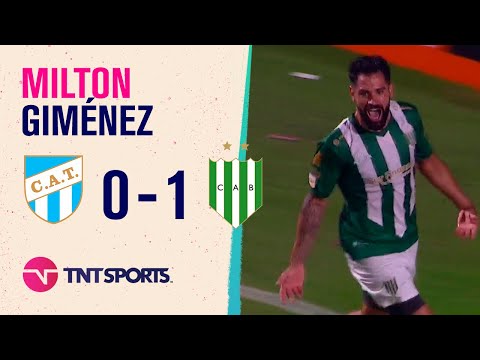 El gol de Milton #Giménez para el primero de #Banfield ante #AtléticoTucumán El gol de Milton #Giménez para el primero de #Banfield ante #AtléticoTucumán
