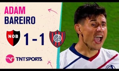 El gol del empate de Adam Bareiro para #SanLorenzo frente a #Newells