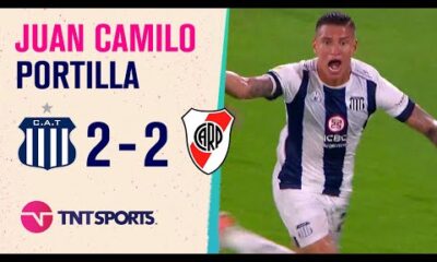 El GOLAZO de Juan Camilo #Portilla para que #Talleres lo empate ante #River