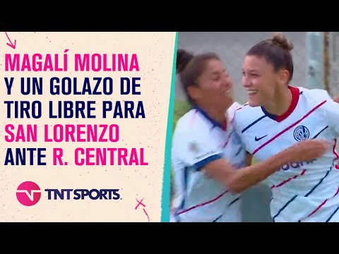 El GOLAZO de Magalí Molina para San Lorenzo ante Rosario Central