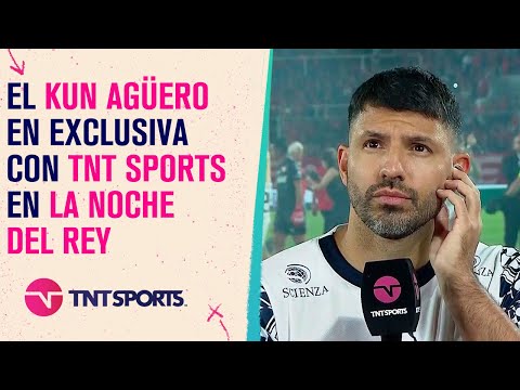El Kun #Aguero habló con #TNTSports en #LaNocheDelRey: «SIEMPRE TENGO LA ILUSIÓN DE VOLVER A JUGAR»