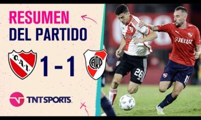 El Rojo y El Millonario quedaron igualados en el clásico 🤝 | #Independiente 1-1 #River | Resumen