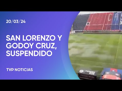 El temporal complicÃ³ a las sedes deportivas