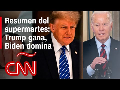 Elecciones en EE.UU. 2024 | Resultados del supermartes y claves: Biden y Trump rumbo a su revancha Elecciones en EE.UU. 2024 | Resultados del supermartes y claves: Biden y Trump rumbo a su revancha