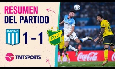 Empate caliente entre la Academia y el Halcón 🔥 | #Racing 1-1 #DefensaYJusticia | Resumen