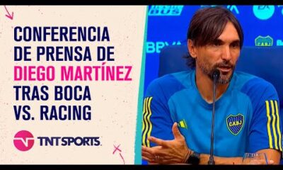 EN VIVO: Diego Martínez habla en conferencia de prensa tras Boca vs. Racing