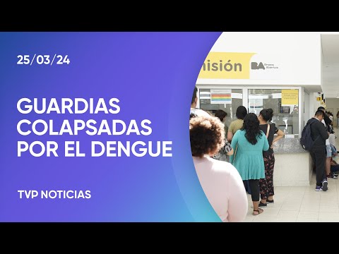 Epidemia de dengue: filas en las guardias médicas Epidemia de dengue: filas en las guardias médicas
