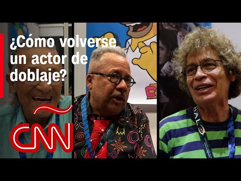 Estos legendarios actores de doblaje cuentan qué se necesita para entrar a la industria Estos legendarios actores de doblaje cuentan qué se necesita para entrar a la industria