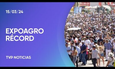 Expoagro rÃ©cord: 180.000 visitantes y ventas por mÃ¡s de 2.000 millones de dÃ³lares