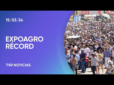 Expoagro rÃ©cord: 180.000 visitantes y ventas por mÃ¡s de 2.000 millones de dÃ³lares