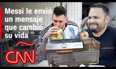 Fabrica parrillas, iba a cerrar y Messi le envió un mensaje que le cambió la vida