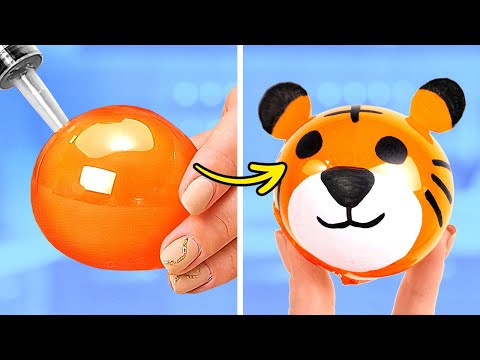 Fácil DIY Fidgets y Manualidades Satisfactorias que Puedes Hacer en Casa 🐯🌈 Fácil DIY Fidgets y Manualidades Satisfactorias que Puedes Hacer en Casa 🐯🌈