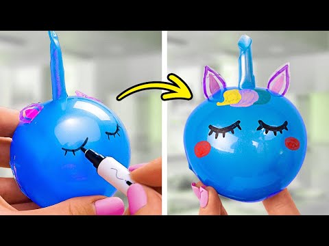 Fáciles y Adorables Juguetes Fidget DIY que Puedes Hacer en Casa 🦄✨ Fáciles y Adorables Juguetes Fidget DIY que Puedes Hacer en Casa 🦄✨