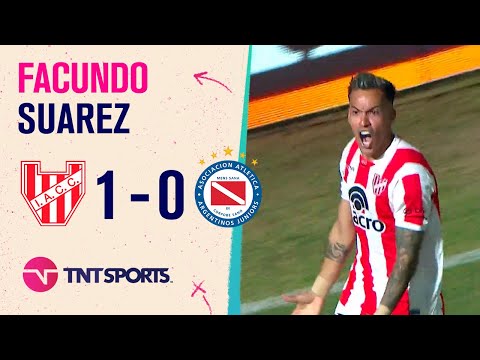 Facundo #Suarez puso en ventaja a #Instituto frente a #Argentinos Facundo #Suarez puso en ventaja a #Instituto frente a #Argentinos