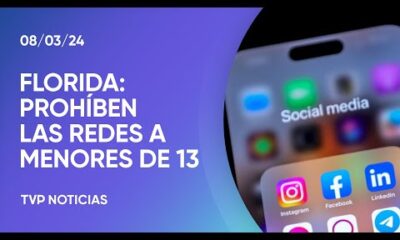 Florida: prohibirÃ¡n las redes sociales a menores de 13 aÃ±os