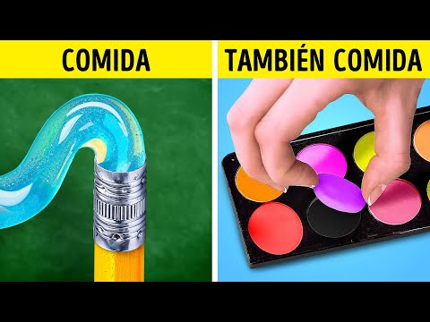 Geniales Trucos, Manualidades y Fantásticas Maneras de Colar Comida que Querrás Probar 😋🍫