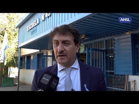 Héctor Puglisi, director de la Escuela N° 49 Héctor Puglisi, director de la Escuela N° 49