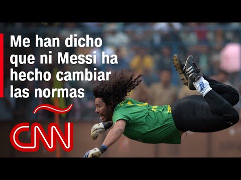 Higuita: Me han dicho que ni Messi ni Maradona han hecho cambiar las normas Higuita: Me han dicho que ni Messi ni Maradona han hecho cambiar las normas