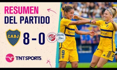 ¡Histórica goleada de las Gladiadoras ante las Guerreras! | #Boca 8-0 #UAIUrquiza | Resumen