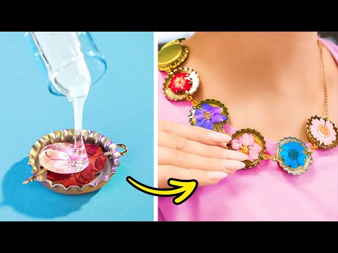 Ideas fáciles de manualidades con resina epoxi y arcilla 🎁🌈