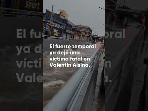 Intenso temporal en el AMBA y otras 6 provincias