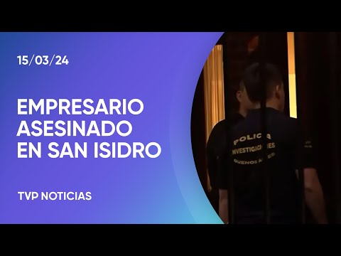 Investigan la muerte del empresario de San Isidro