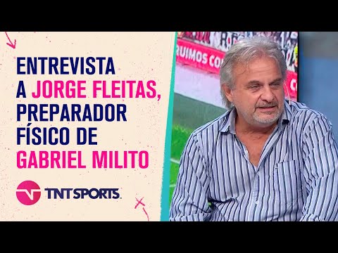 Javier Fleitas, preparador físico de Milito: “Gabriel es el mejor director técnico de argentina”