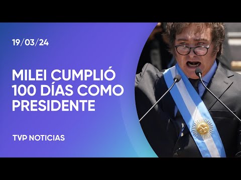Javier Milei: los nÃºmeros tras 100 dÃ­as de gobierno