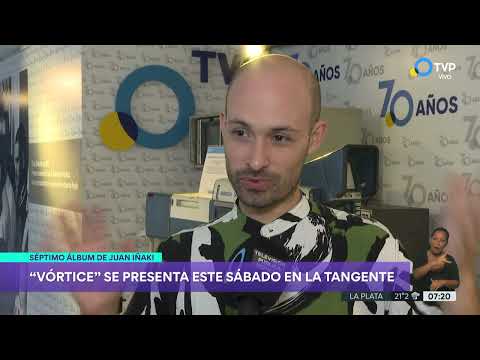 Juan Iñaki sale a presentar Vórtice Juan Iñaki sale a presentar Vórtice