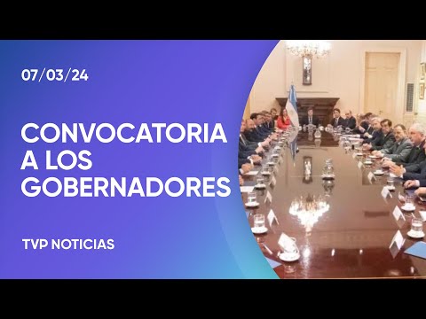 La convocatoria del Gobierno a los gobernadores La convocatoria del Gobierno a los gobernadores
