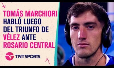 La palabra de Tomás Marchiori tras el triunfo de #Vélez ante #RosarioCentral