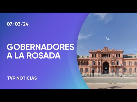 La previa a la primera reunión de gobernadores en Casa Rosada La previa a la primera reunión de gobernadores en Casa Rosada