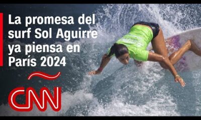 La promesa del surf Sol Aguirre ya piensa en París 2024