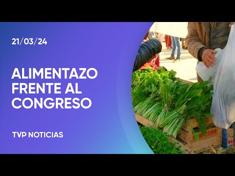La UTEP organizÃ³ un alimentazo rural en el Congreso