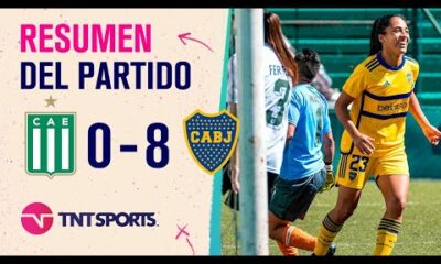 Las Gladiadoras GOLEARON por segunda fecha consecutiva 🔥 | #Excursionistas 0-8 #Boca | Resumen