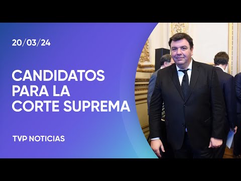 Lijo y GarcÃ­a Mansilla, candidatos del Gobierno para la Corte Suprema