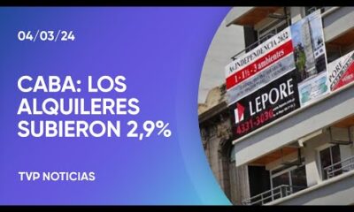 Los alquileres en CABA subieron 2,9% en febrero