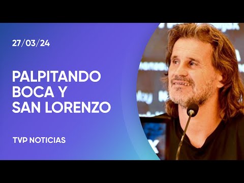 Los técnicos de Boca y San Lorenzo palpitan el clásico del sábado Los técnicos de Boca y San Lorenzo palpitan el clásico del sábado