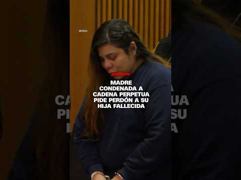 Madre condenada por la muerte de su bebé por abandono pide perdón Madre condenada por la muerte de su bebé por abandono pide perdón