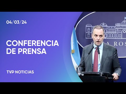 Manuel Adorni: “Esta semana se conocerá el plan del cierre de Télam” Manuel Adorni: “Esta semana se conocerá el plan del cierre de Télam”