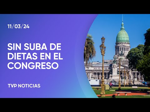 Marcha atrÃ¡s con el aumento en las dietas en el Congreso Nacional