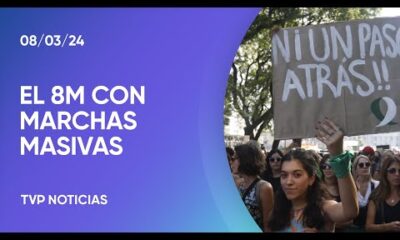 Marchas por el 8M en todo el paÃ­s