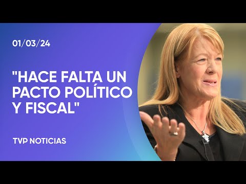 Margarita Stolbizer, en la previa a la apertura de sesiones