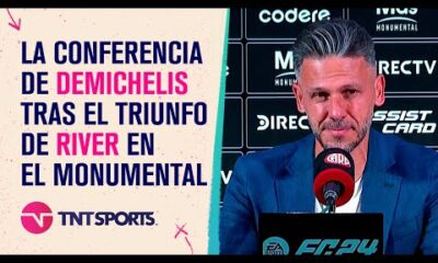 Martín Demichelis habló en conferencia tras el triunfo de #River ante #IndependienteRivadavia