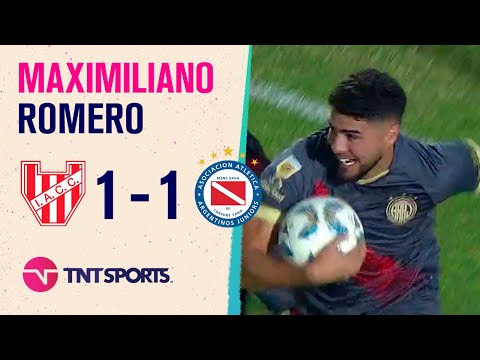Maxi #Romero anotó el empate para #Argentinos ante #Instituto Maxi #Romero anotó el empate para #Argentinos ante #Instituto