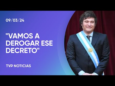 Milei asegurÃ³ que va a retrotraer la suba de su sueldo y el de sus ministros y se cruzÃ³ con CFK